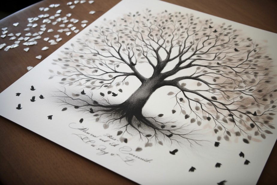 Capture Your Wedding Memories with a Fingerprint Guestbook: A Unique Alternative to Traditional Guestbooks