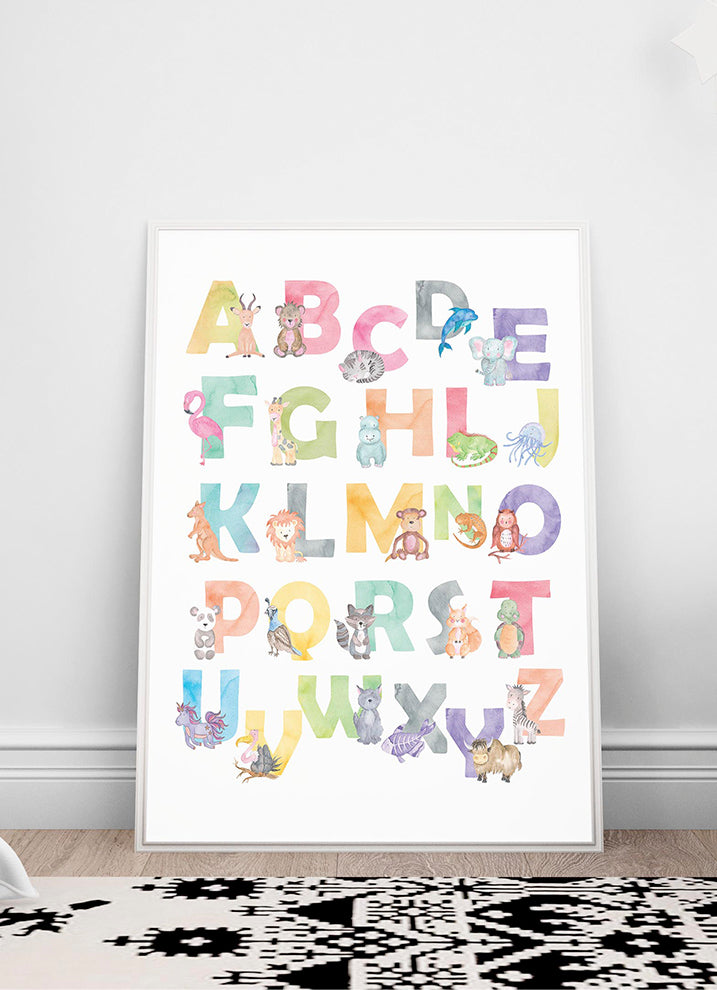 ANIMAL ALPHABET POSTERPosterMARY&FAPMARY & FAP