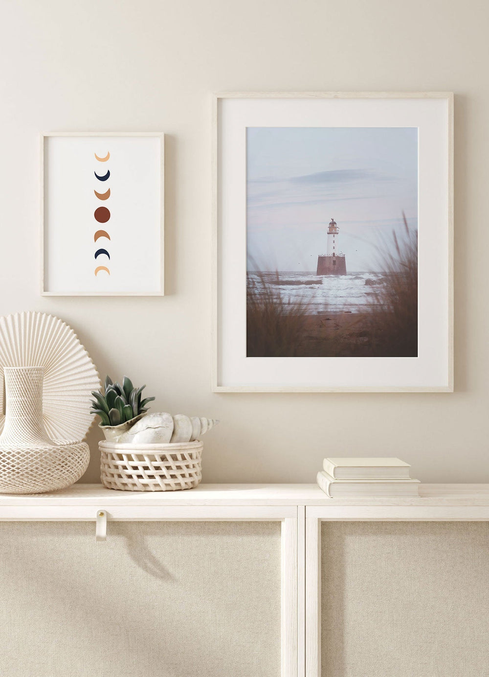 PASTEL LIGHTHOUSE POSTERPosterMARY & FAPMARY & FAP