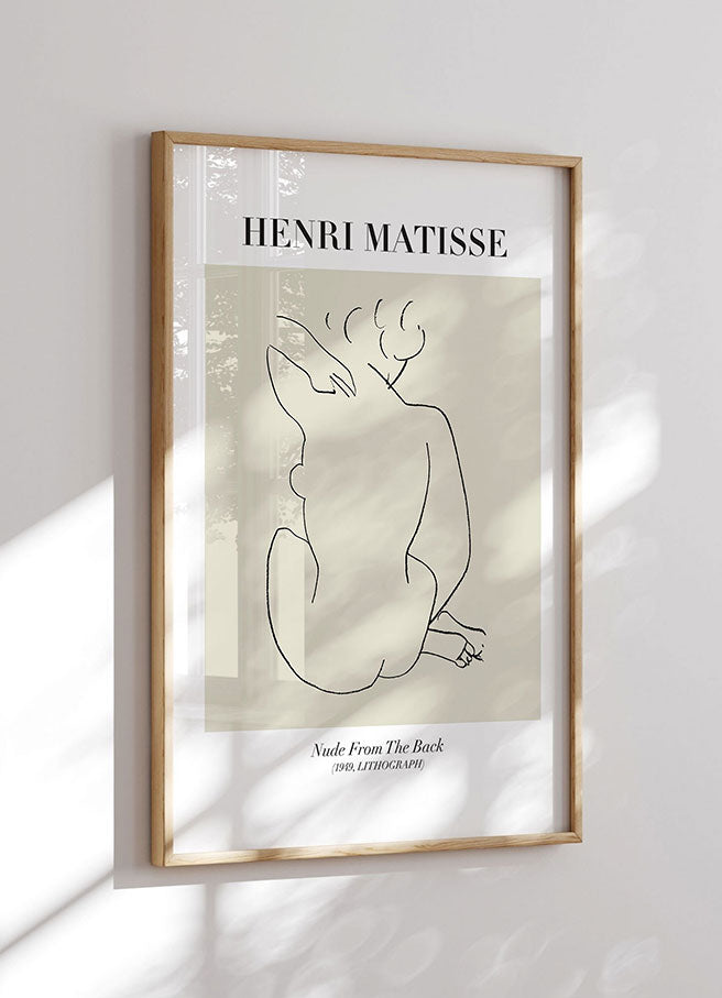 Henri Matisse - Nackt von hinten