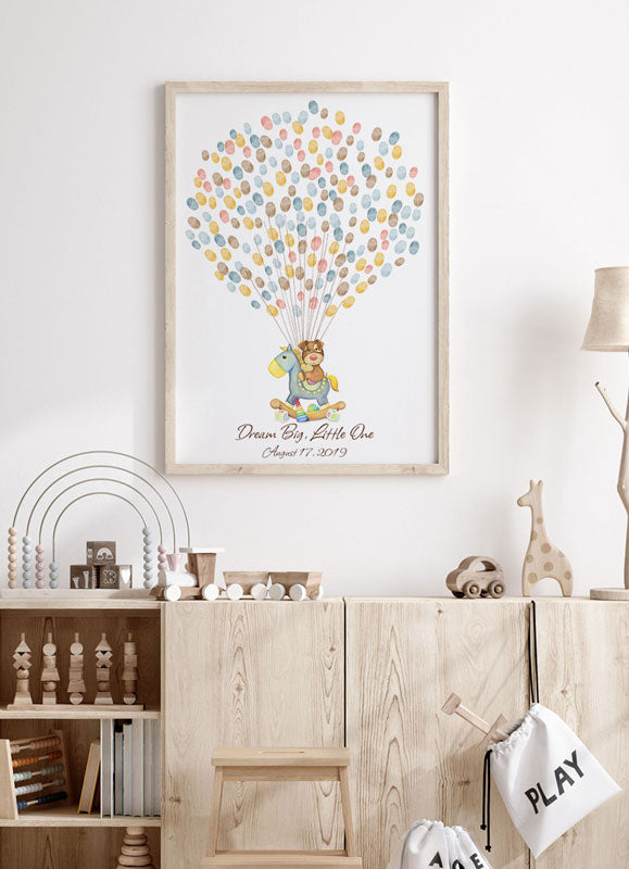 Puppy Fingerprint Guestbook