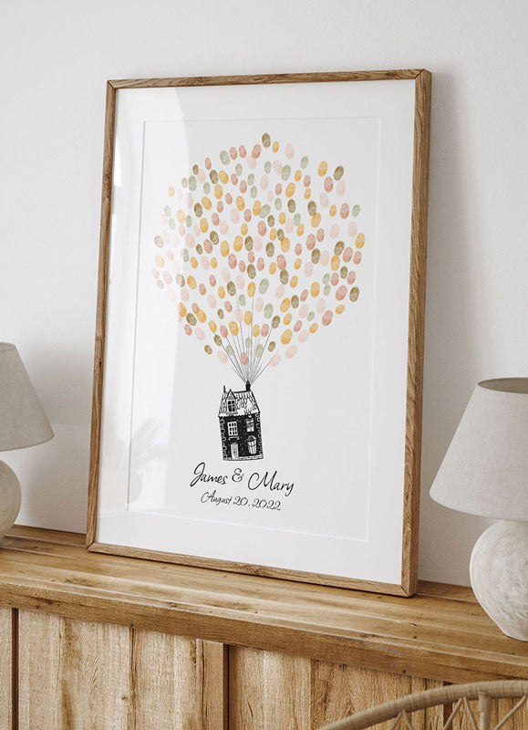 Wedding Home Fingerprint Guestbook