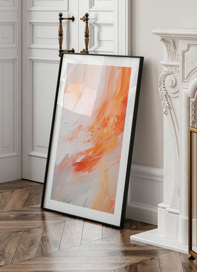 Expressive Abstract Oil Painting