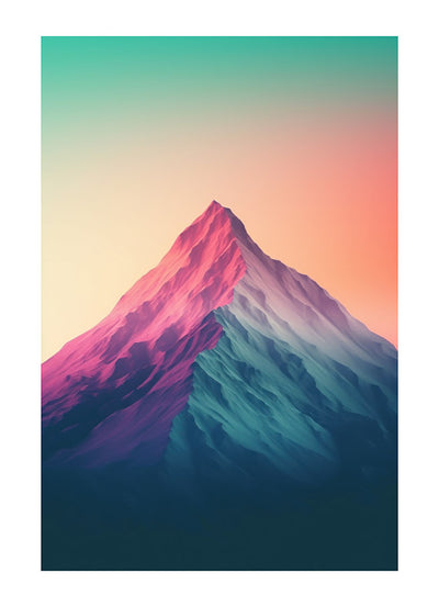 Elegant Minimalist Mountain