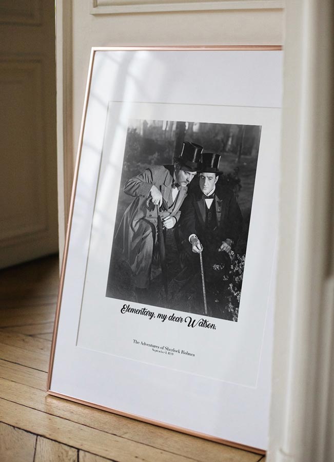 The Adventures of Sherlock Holmes PosterPosters, Prints, & Visual ArtworkMARY&FAPMARY & FAP