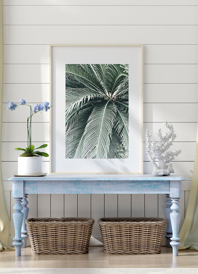 PALM LEAVES POSTERPosterFinger Art PrintsMARY & FAP