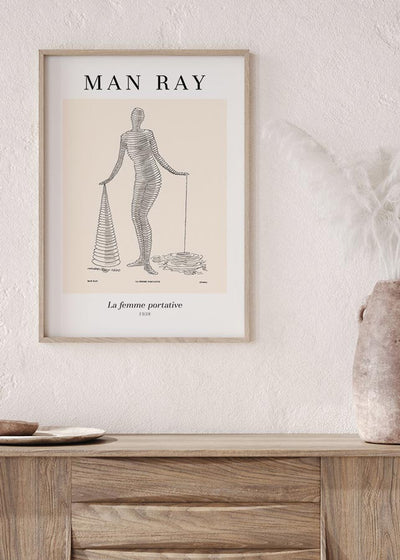 Mann Ray-La femme portativ