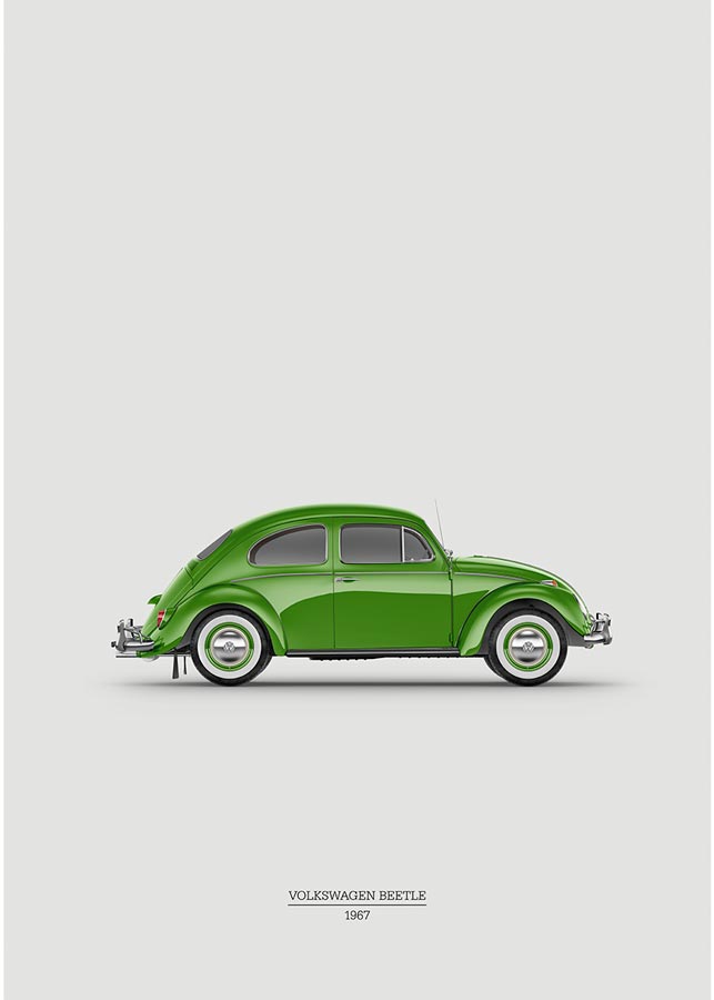 Volkswagen Käfer-Plakat