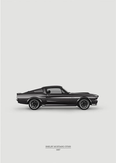 Affiche Shelby Mustang GT500