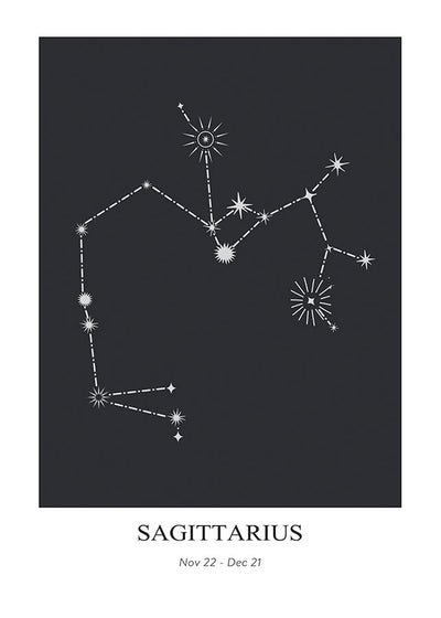Sagittarius Zodiac Poster