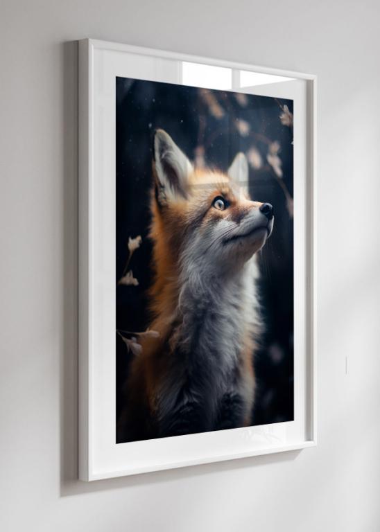 Mystical Fox Gaze - Wildlife Photography