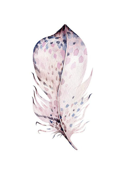 WATERCOLOR FEATHER