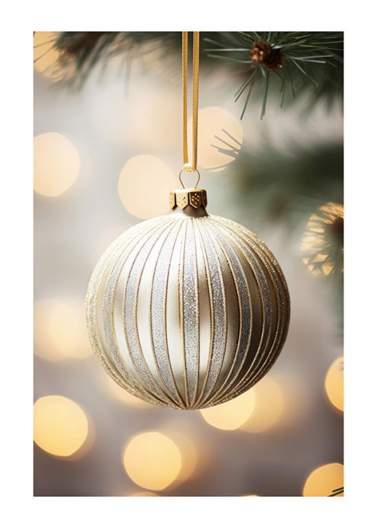 Elegant Christmas Ornament