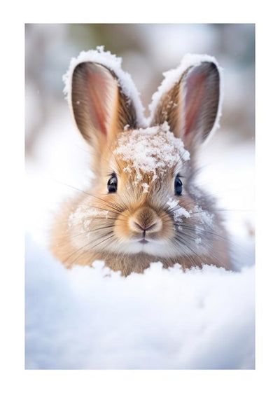 Snow Bunny: A Winter Poster