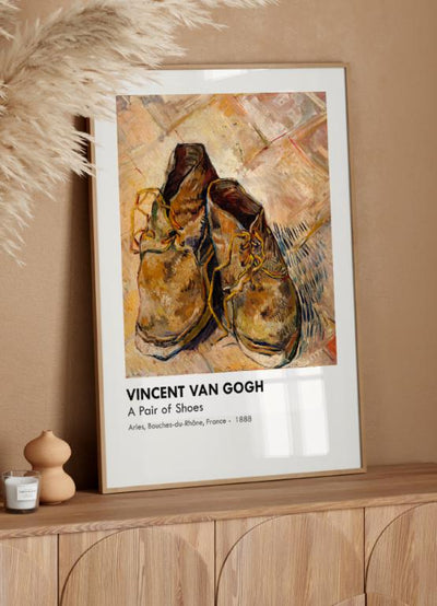 Vincent Van Goghs Ein Paar Schuhe