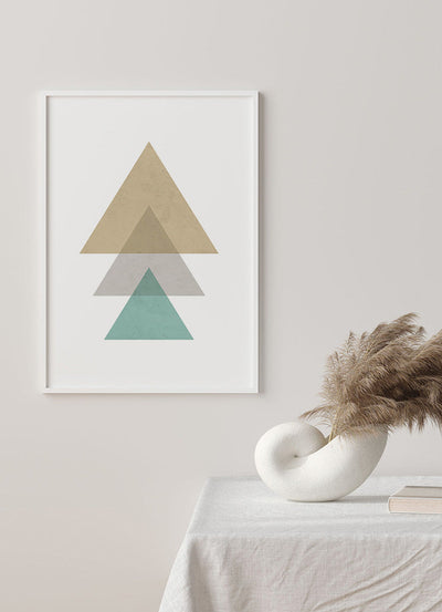 Abstract Triangle PosterPosterMARY&FAPMARY & FAP