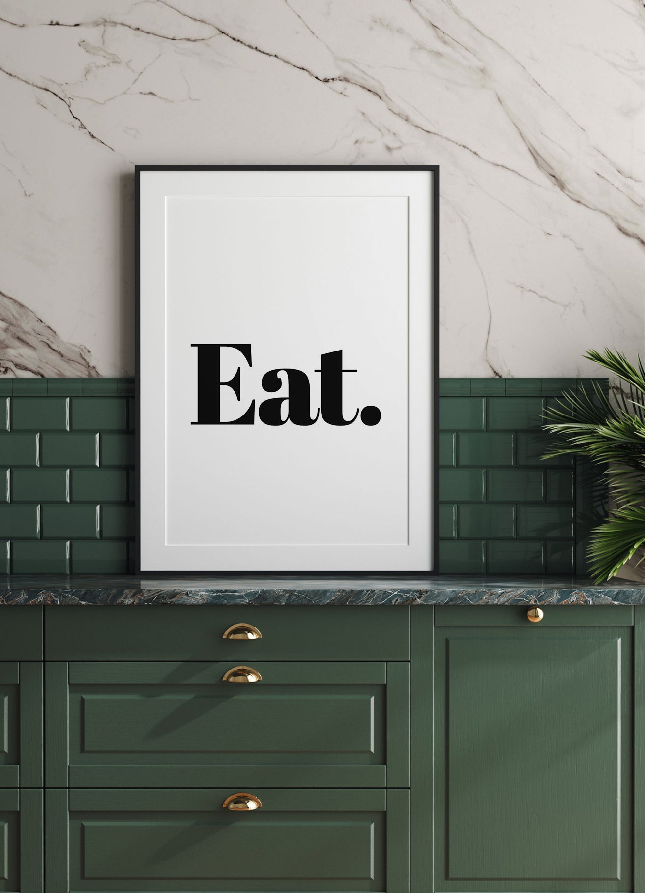 eat typography posterPosterMARY & FAPMARY & FAP