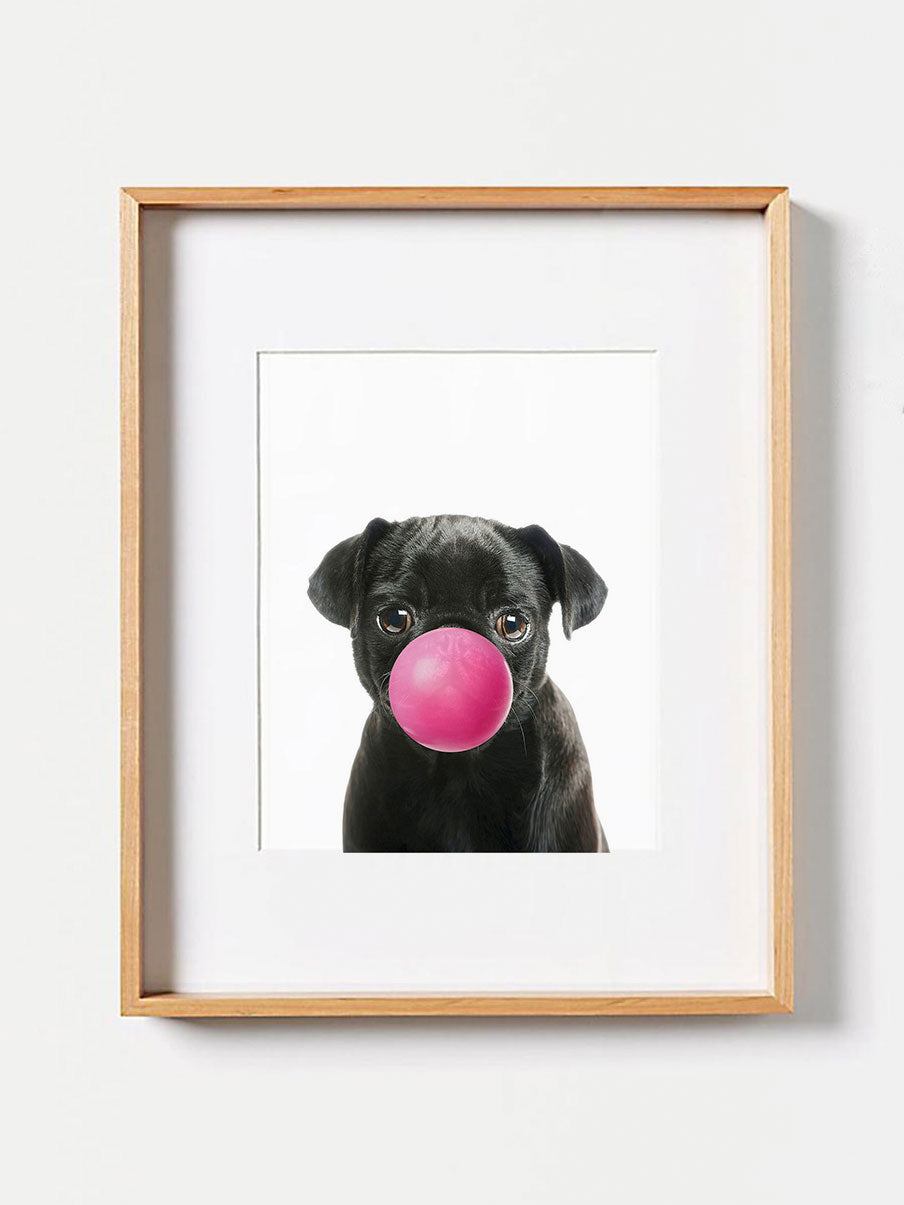 nursery dog with bubble gumPosterMARY & FAPMARY & FAP