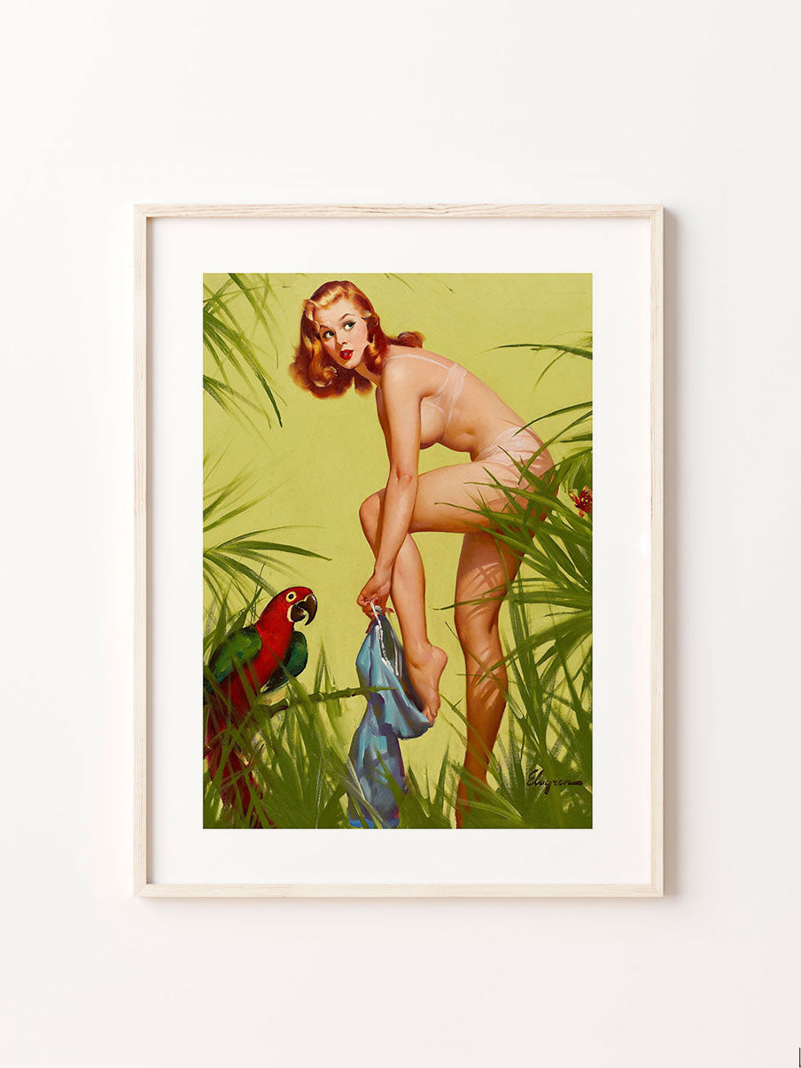 "Bare Essentials" pin up girl posterPosterMARY & FAPMARY & FAP
