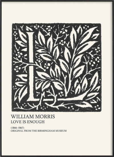 William Morris - Love is EnoughPosters, Prints, & Visual ArtworkMARY&FAPMARY & FAP