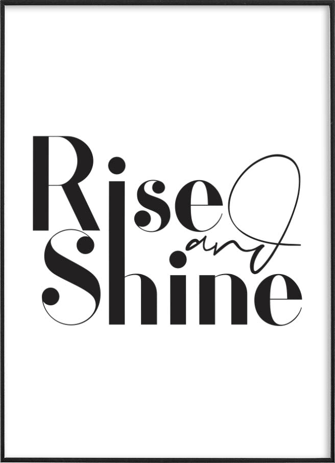 RISE AND SHINEPosterMARY & FAPMARY & FAP