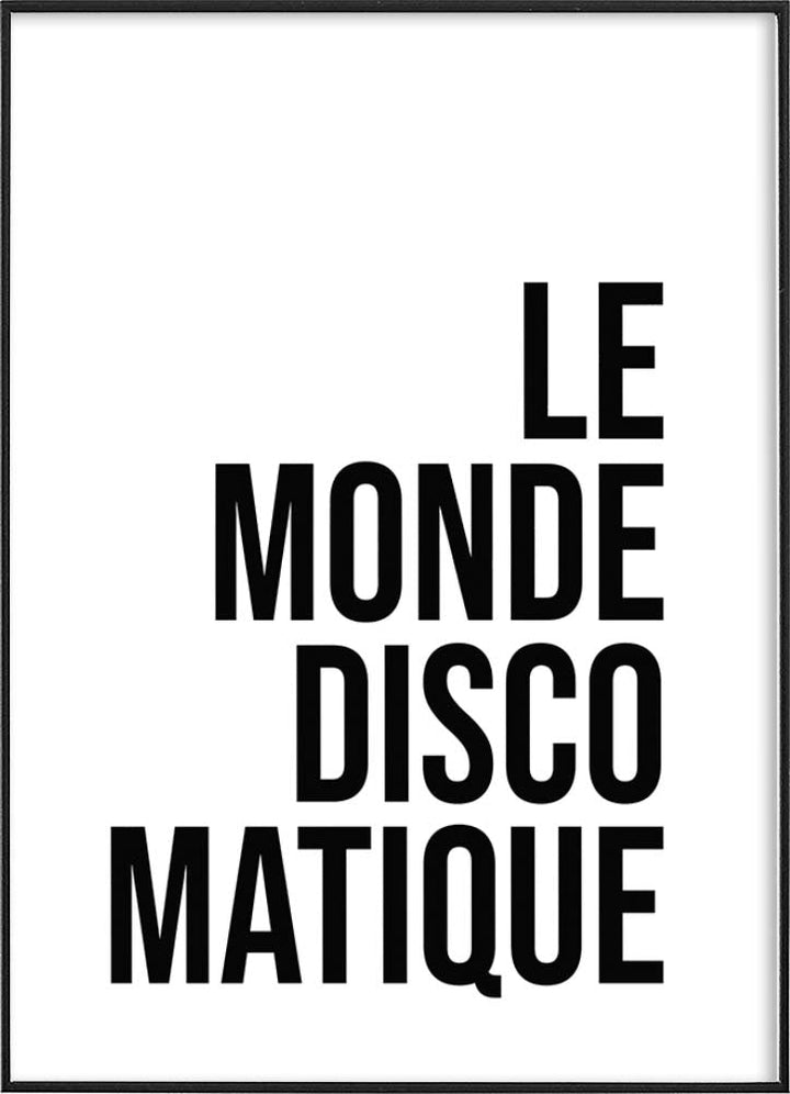 LE MOND DISCO MATIQUEPosterMARY & FAPMARY & FAP