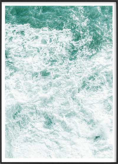 OCEAN WAVESPosterFinger Art PrintsMARY & FAP