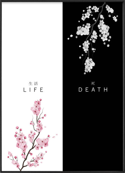 LIFE AND DEATHPosterFinger Art PrintsMARY & FAP
