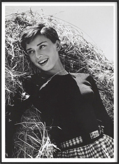 AUDREY HEPBURN Audrey Hepburn Italy July 1955PosterMARY&FAPMARY & FAP