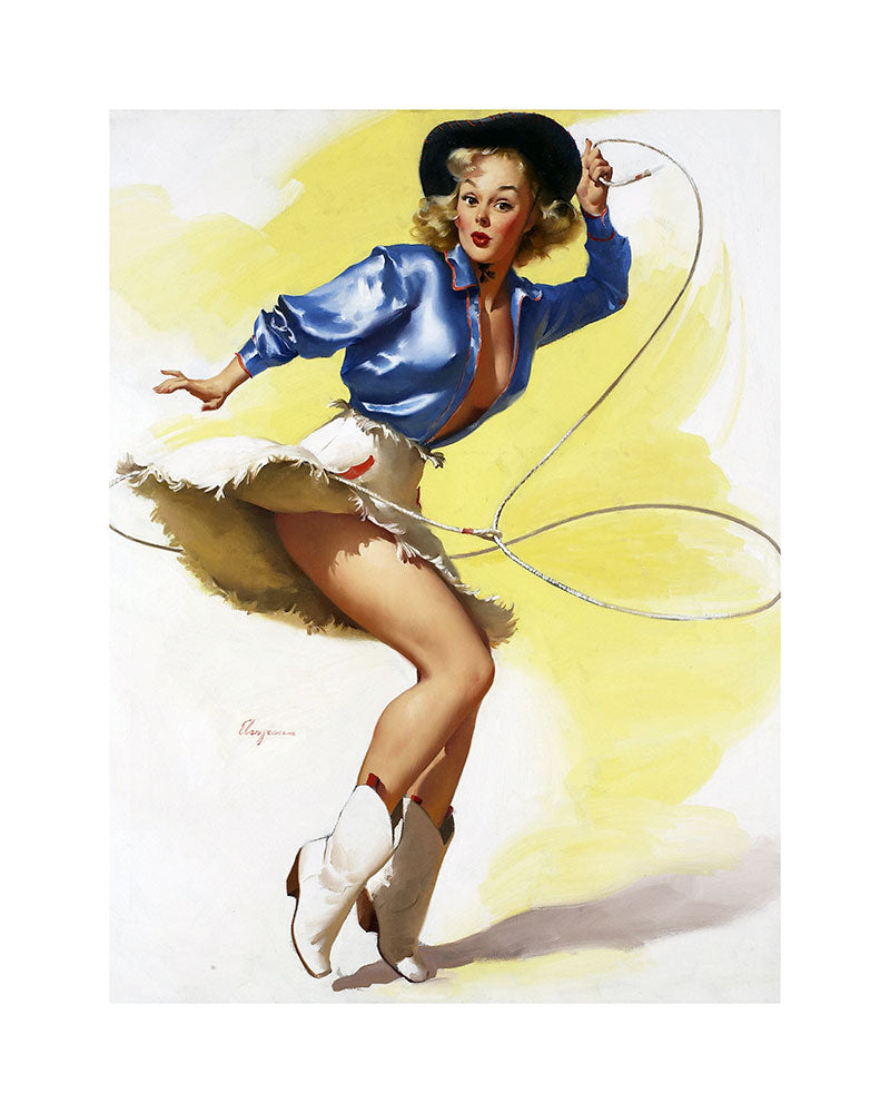 "On Her Toes" pin up girl posterPosterMARY & FAPMARY & FAP