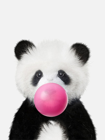 nursery panda with bubble gumPosterMARY & FAPMARY & FAP