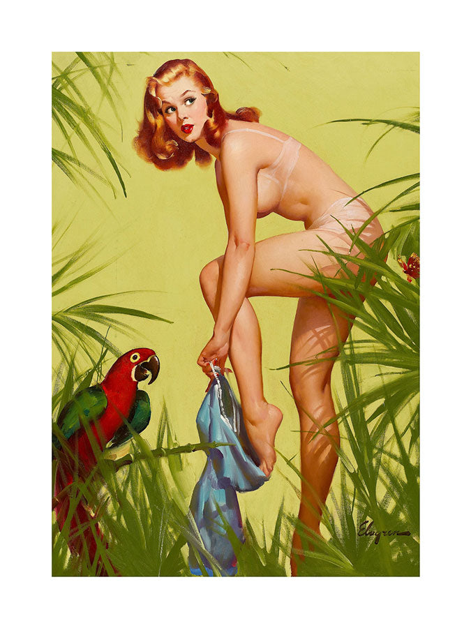 "Bare Essentials" pin up girl posterPosterMARY & FAPMARY & FAP