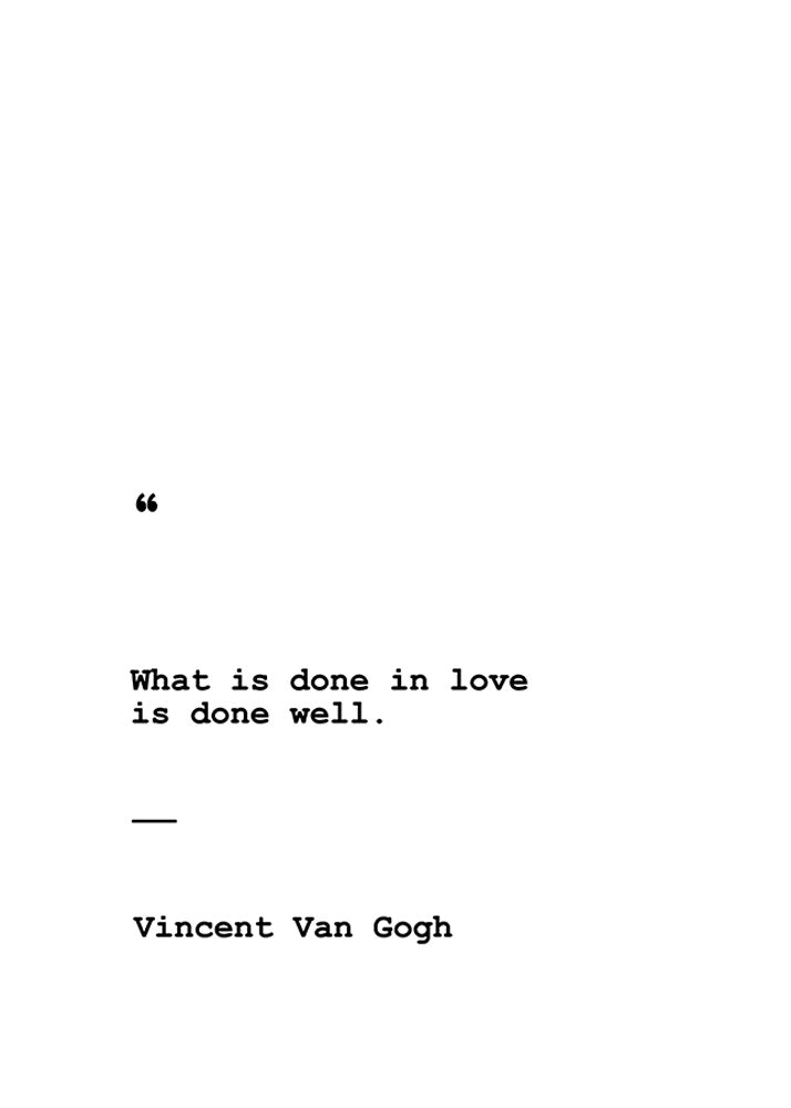 Vincent Van Gogh Quote PosterPosterMARY&FAPMARY & FAP