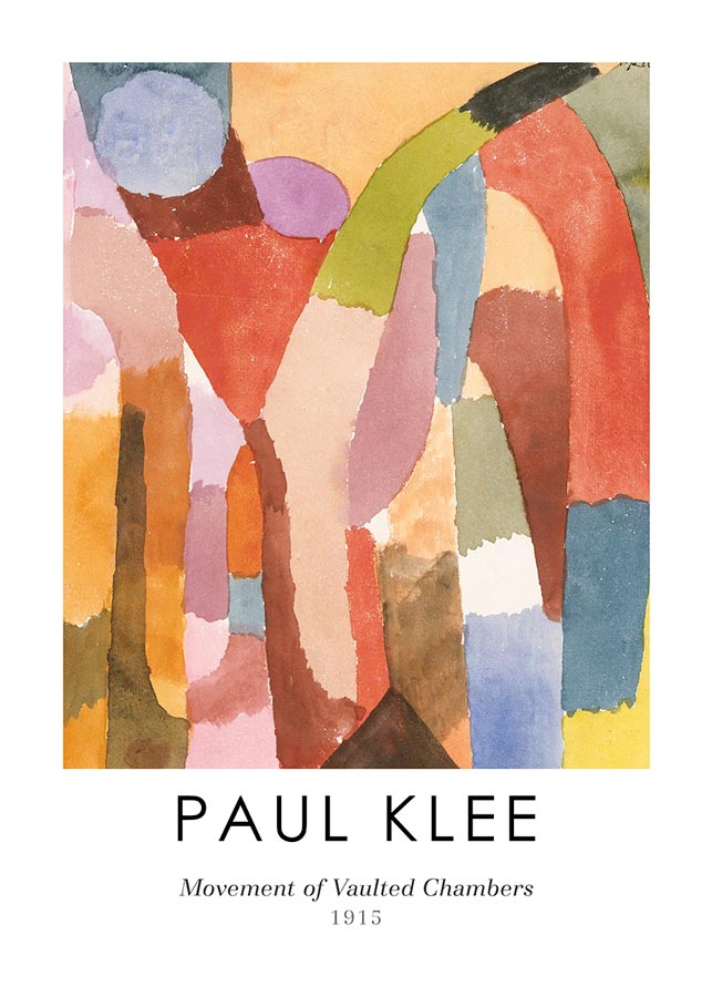 Paul Klee - Movement of Vaulted ChambersPosters, Prints, & Visual ArtworkMARY&FAPMARY & FAP