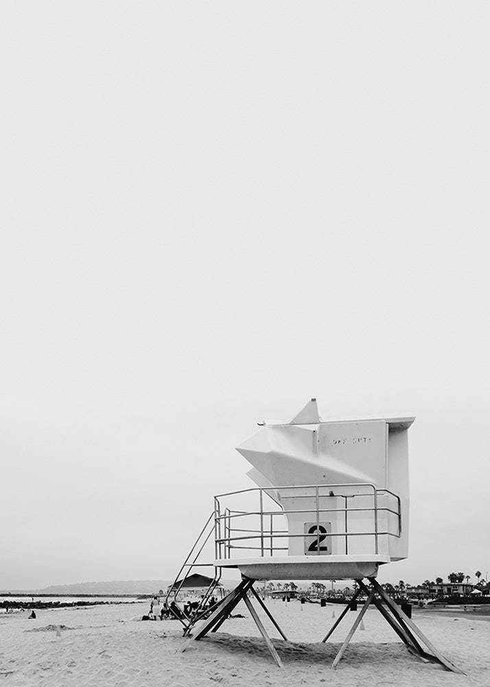 Lifeguard Tower PosterPosterMARY&FAPMARY & FAP