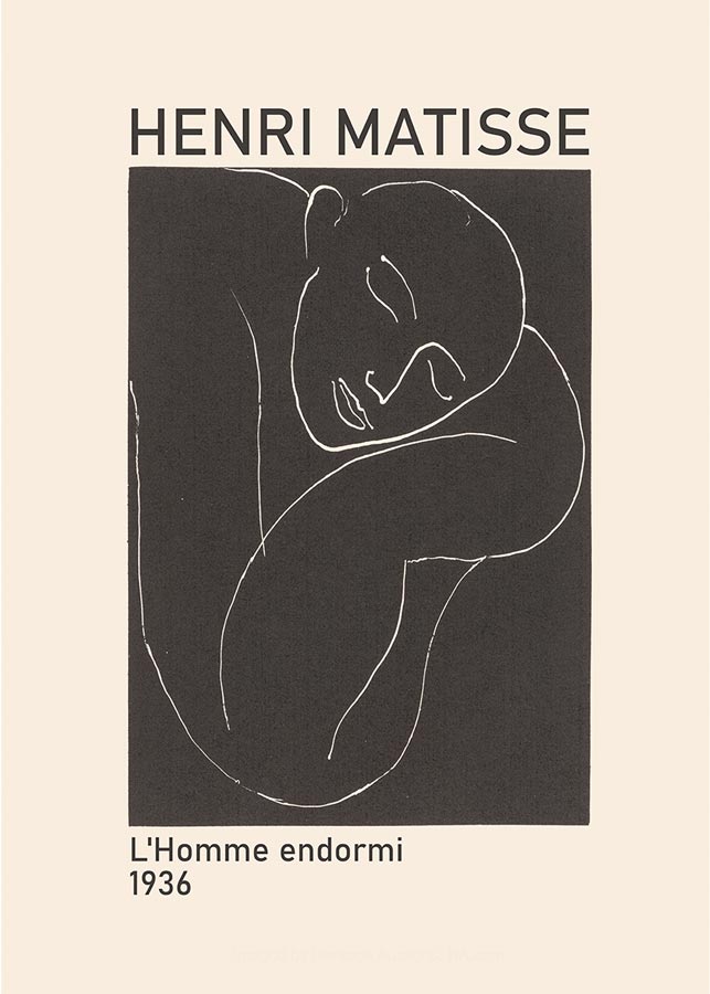 L'Homme endormi - Matisse PosterPosters, Prints, & Visual ArtworkMARY&FAPMARY & FAP