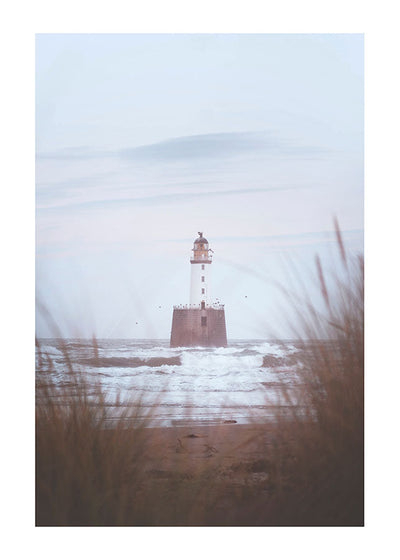 PASTEL LIGHTHOUSE POSTERPosterMARY & FAPMARY & FAP