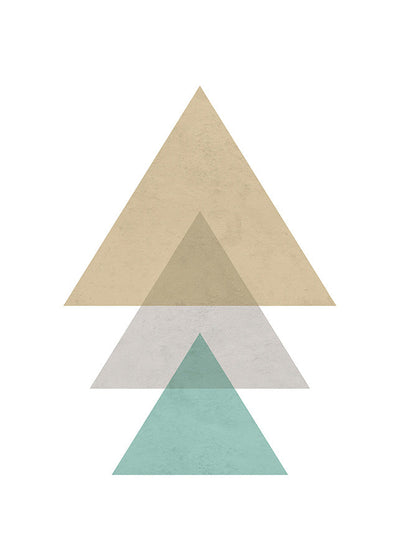 Abstract Triangle PosterPosterMARY&FAPMARY & FAP