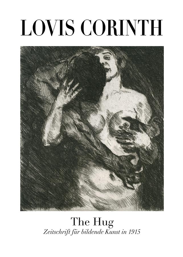 Lovis Corinth - The HugPosters, Prints, & Visual ArtworkMARY&FAPMARY & FAP