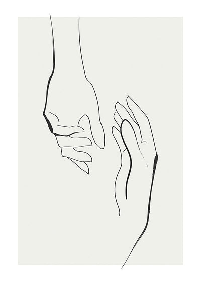 Abstract Line Drawing PosterPosterMARY&FAPMARY & FAP