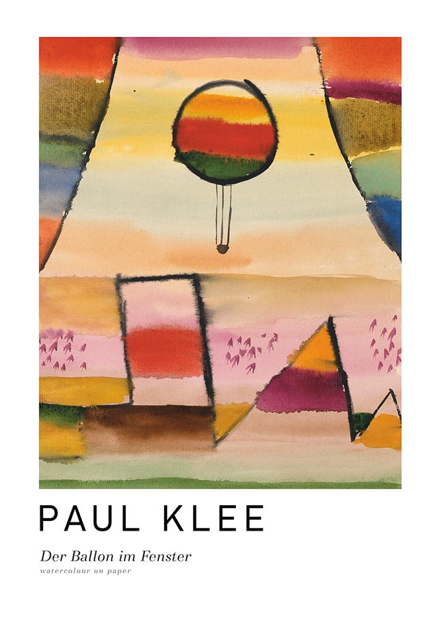 Paul klee - Der Ballon Im FensterPosters, Prints, & Visual ArtworkMARY&FAPMARY & FAP