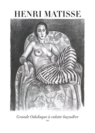 Henri Matisse - Grande Odalisque a������������������ culotte bayade�