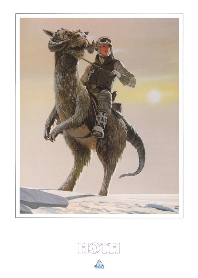 "HOTH" Star Wars PosterPosters, Prints, & Visual ArtworkMARY&FAPMARY & FAP