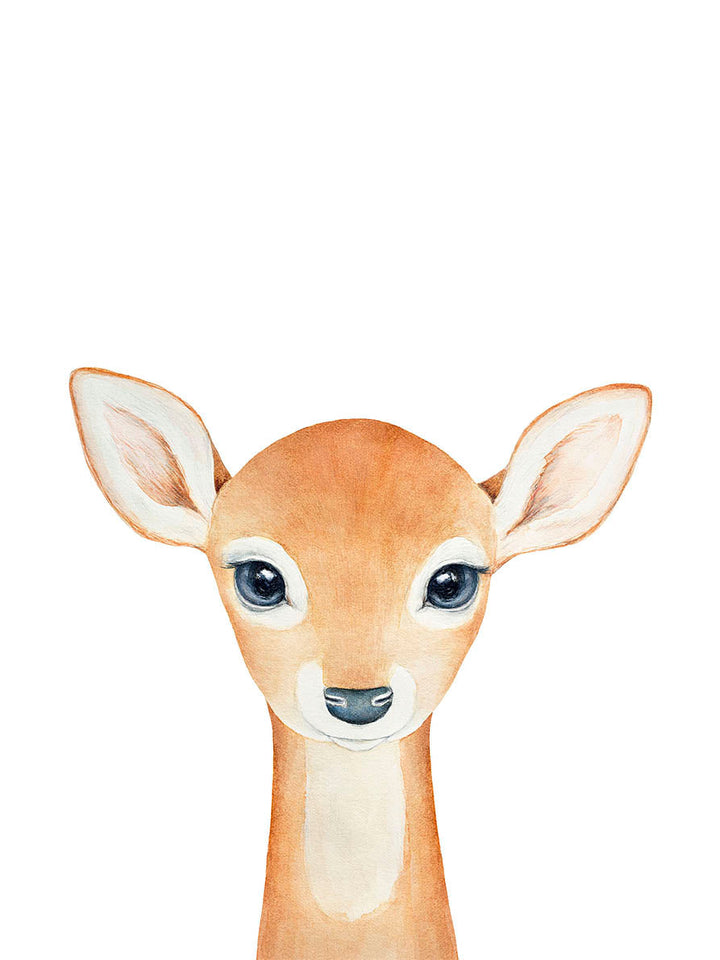 WATERCOLOR BABY DEER POSTERPosterMARY & FAPMARY & FAP