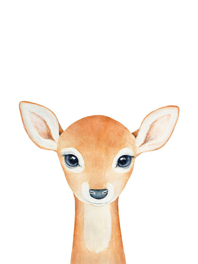 WATERCOLOR BABY DEER POSTERPosterMARY & FAPMARY & FAP