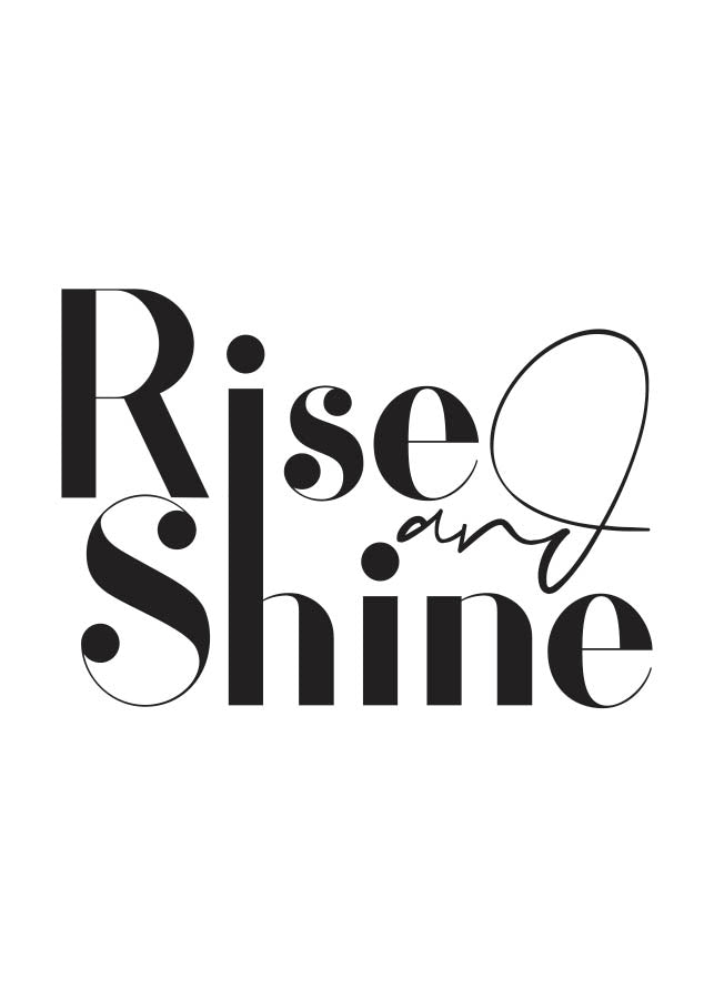 RISE AND SHINEPosterMARY & FAPMARY & FAP