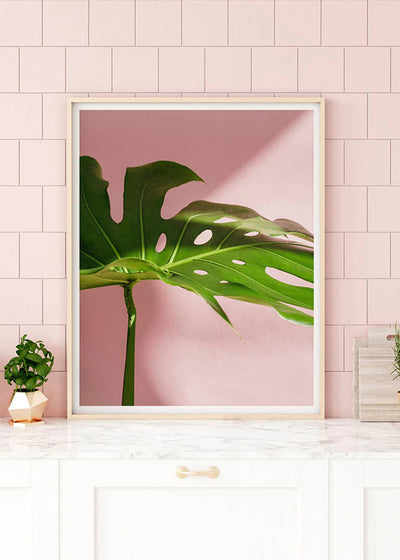 MONSTERA LEAF POSTERPosterMARY & FAPMARY & FAP