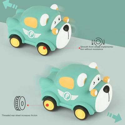 Autospielzeug aus weichem Gummi für Kleinkinder