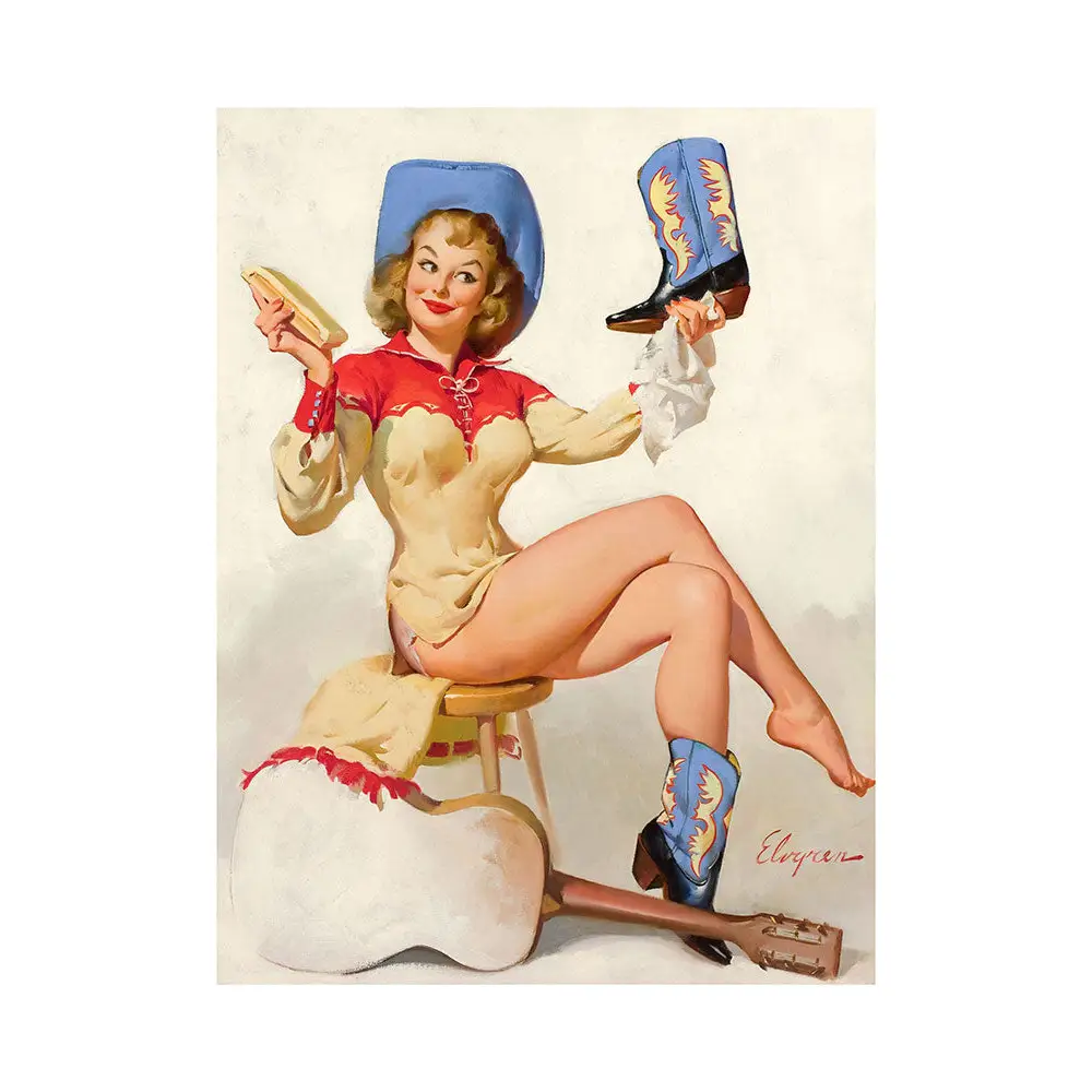 "A Polished Performance" pin up girl posterPosterMARY & FAPMARY & FAP