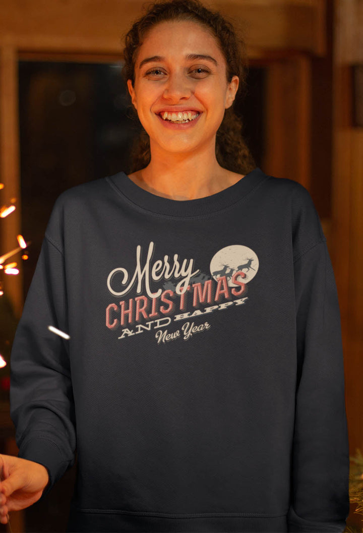 VINTAGE CHRISTMAS SWEATSHIRTSWEATSHIRTFinger Art PrintsMARY & FAP